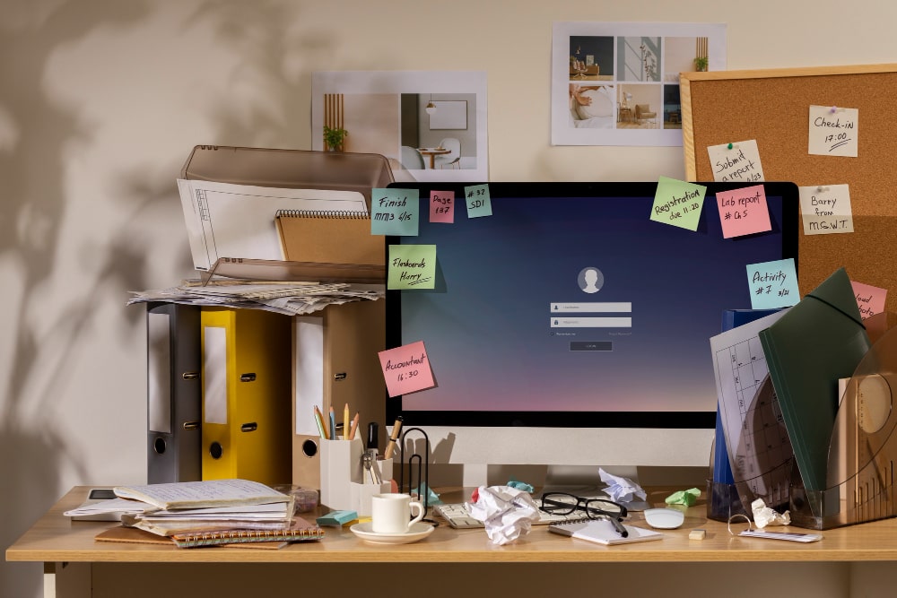 how a messy office tank your productivity